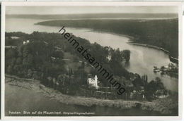 Berlin-Grunewald - Pfaueninsel - Fliegeraufnahme - Foto-Ansichtskarte - Verlag Robert Hügel Berlin - Grunewald