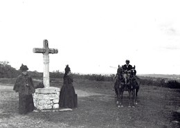 Photo Bayonne, Les Environs Dans La Campagne Basque En 1900, Photo Argentique 13/18 - Autres & Non Classés