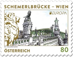 Austria Autriche Österreich 2018 EUROPA 2018 BRIDGES Stamp MNH ** - 2018