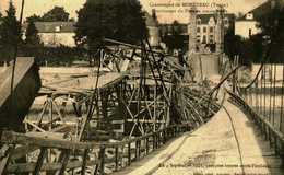 89.....YONNE...MONETEAU....EBOULEMENT DU PONT EN CONSTRUCTION....4sept 1911 - Andere & Zonder Classificatie