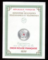 Carnet Croix Rouge 1956 - Neuf **  , Timbres Luxe - Cote 90€ - Rode Kruis