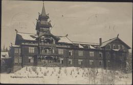 CPA Brevkort Barré Imprimé Norge Norvège Holmenkollen Sanatorium CAD Kristiania 1933 - Norvegia