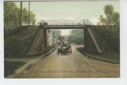 Delcampe - AUTOMOBILES - CIRCUIT DE LA SARTHE  - Le Pont De Chemin De Fer à VIBRAGE - Vibraye