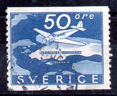 Serie De Suecia Nº Yvert 6 O - Usados