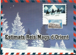 Lettre Aux Rois Mages (pour Noël).  Année 2018 - Storia Postale