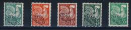 FRANCE       N°  115  /  118 - 1962-1965 Hahn (Decaris)