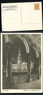 Bund PP2 D2/003 HAMBURG RATHAUS ALSTERARKADEN 1953  NGK 35,00€ - Privé Postkaarten - Ongebruikt