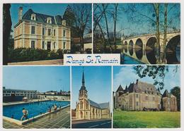 86 - Dangé St Romain - Multivues: L'hôtel De Ville, La Piscine, Château De Piolant ... - Ed. Combier - Dange Saint Romain