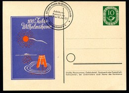 Bund PP3 B2/002 100 JAHRE WILHELMSHAVEN 1953  NGK 30,00€ - Cartes Postales Privées - Neuves