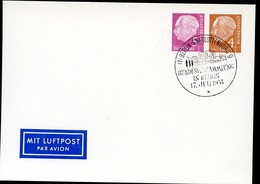 Bund PP12 A2/001 BLANKO Sost. Berlin Bundesversammlung 1954  NGK 30,00€ - Postales Privados - Usados