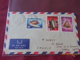 Lettre De Djibouti ( Cote Des Somalies) De 1963 Pour Paris - Briefe U. Dokumente