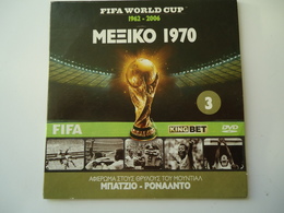FIFA WORLD CUP FOOTBALL DVDs MEXICO 1970 IN ENGLISH - Sports