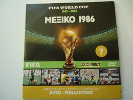 FIFA WORLD CUP FOOTBALL DVDs MEXICO 1986 IN ENGLISH - Sports