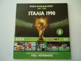 FIFA WORLD CUP FOOTBALL DVDs ITALY 1990 IN ENGLISH - Deporte