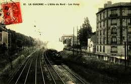 92....HAUTS DE SEINE....LA GARENNE......L ALLEE DU NORD...LES VOIES ..LE TRAIN - La Garenne Colombes