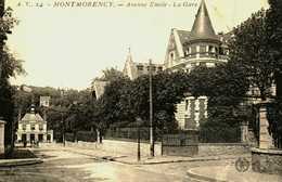 95....VAL D'OISE..MONTMORENCY....LA GARE - Montmorency