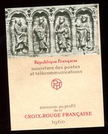 Carnet Croix Rouge 1960 - Neuf **  , Timbres Luxe - Cote 57€ - Rotes Kreuz