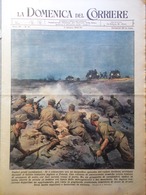 La Domenica Del Corriere 11 Ottobre 1942 WW2 Mine Difesa Dei Monumenti Italiani - Weltkrieg 1939-45