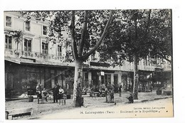 LABRUGUIERE  (cpa 81)  Boulevard De La République   -  L 1 - Labruguière