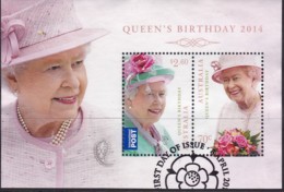 Australia 2014 Queens Birthday Sheet Used - Usados