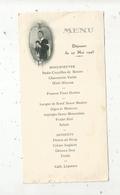 Menu, 1945 , Communion - Menu