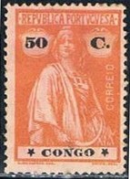 Congo, 1914, # 113, MHNG - Portuguese Congo