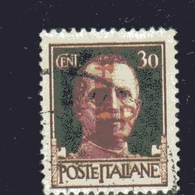 EMISSIONI LOCALI ALESSANDRIA 1944 SOPRASTAMPATO D'ITALIA ITALY OVERPRINTED CENT. 30 USATO USED OBLITERE' - Ortsausgaben/Autonome A.