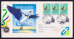 AUSTRALIA,nice Cover 1991  " Ibis ", Look Scan !! 24.6-44 - Grues Et Gruiformes