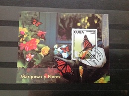 Cuba - Sheet Vlinders (1) 2003 - Used Stamps