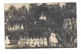 ETAMPES  Carte Photo Fête Musique Chant Choral Théâtre Reines - Etampes