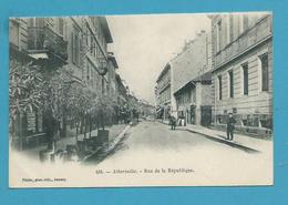CPA 434 - Rue De La République ALBERTVILLE 73 - Albertville