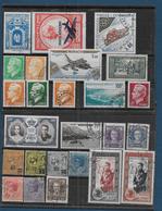 MONACO - Lot De 25 Timbres Oblitérés - Cote : 155,50 €  ( Clas1 ) - Collections, Lots & Séries