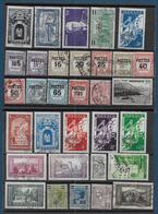 MONACO - Lot De 32 Timbres Oblitérés - Cote : 149,50 €  ( Clas1 ) - Collections, Lots & Séries