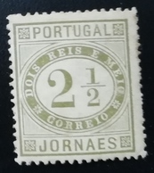 N186 PORTUGAL. 1876. SC#: NEWSPAPER STAMP- MH -  SCV: US$ 14.00 - Nuovi