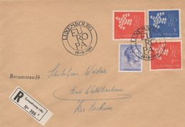 RE7   FDC Recommandé Europa 1961    TTB - Lettres & Documents