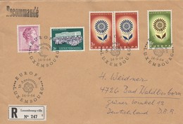 RE8   FDC Recommandé Europa 1964    TTB - Lettres & Documents