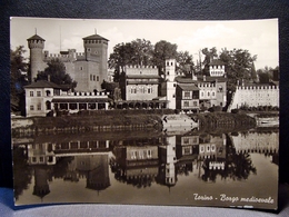 (FG.M10) TORINO - BORGO MEDIOEVALE E FIUME PO (viaggiata) - Fiume Po