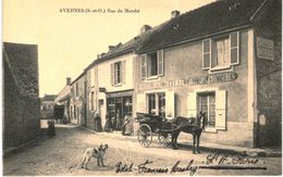 AVERNES ... RUE DU MARCHE .... - Avernes