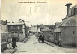 AVERNES ... LA GRANDE RUE - Avernes