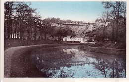 CPSM,Saint-Germain-sur-Ille, La Ville En Bois Avec Le Canal Et Les Carrieres, Café Hardy - Saint-Germain-sur-Ille