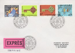 RE48    Exprès - Année Européenne Du Cinéma 1988   TTB - Storia Postale