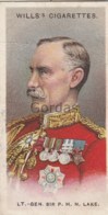 Great Britain - Lt. General Sir Percy Lake - No. 17 - Wills's Cigarettes - Allied Army Leaders - Wills