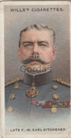 Great Britain - Field Marshal Earl Kitchener - No. 16 - Wills's Cigarettes - Allied Army Leaders - Wills