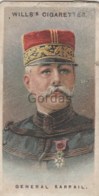 France - General Maurice Sarrail - No. 10 - Wills's Cigarettes - Allied Army Leaders - Wills