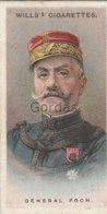 France - General Ferdinand Foch - No. 4 - Wills's Cigarettes - Allied Army Leaders - Wills