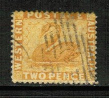 WESTERN AUSTRALIA  Scott # 37 F-VF USED (Stamp Scan # 426) - Gebraucht