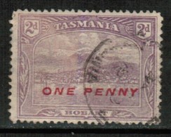 TASMANIA  Scott # 117 VF USED (Stamp Scan # 426) - Used Stamps