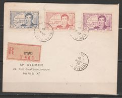 COTE D'IVOIRE LETTRE A DESTINATION DE LA FRANCE EN RECOMMANDE CACHET DU 10/8/1939 - Briefe U. Dokumente