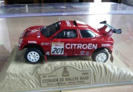 CITROEN ZX RALLYE RAID  N° 201 18e EDITION 1996 DAKAR PIERRE LARTIGUE MICHEL PERRIN  MINIATURE NOREV - Norev