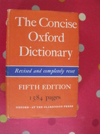 The Concise Oxford Dictionary. 1964. Dictionnaire En Anglais - Éducation/ Enseignement